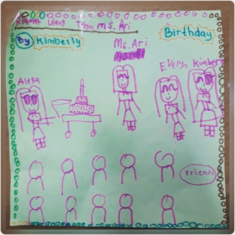 Karya siswa di 16 Januariku. Photo by Ari