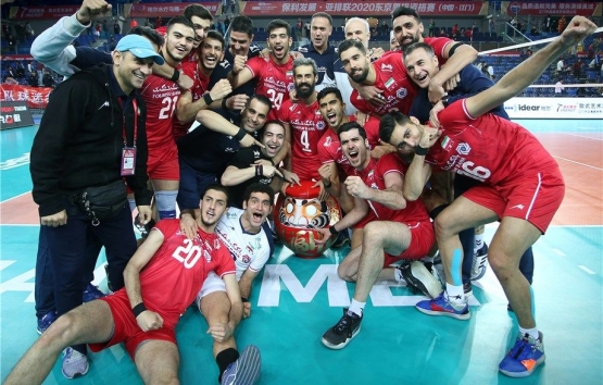 Tim putra Iran akan kembali ke arena Olimpiade dua kali secara beruntun usai jadi yang terbaik di kualifikasi continental Asia | Sumber: volleyball.coqt.2020.fivb.com/