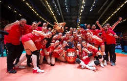 Turki jadi tim putri terbaik di kualifikasi continental Eropa | Sumber: volleyball.coqt.2020.fivb.com