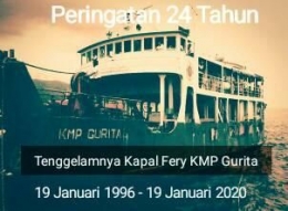Peringatan 24 Tahun Tenggelamnya Kapal fery KMP Gurita (@facebook-tragedigurita)