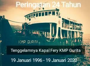 Peringatan 24 Tahun Tenggelamnya Kapal fery KMP Gurita (@facebook-tragedigurita)