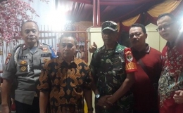TNI-Polri bersama Tokoh Masyarakat yang menghadiri acara/sudutpandang