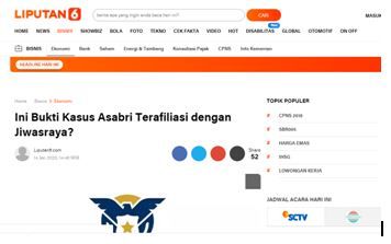 Agenda Setting Dalam Studi Kasus Jiwasraya Halaman All