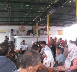 Doa dan Zikir Bersama di atas Kapal fery KMP Tanjung Burang | dokpri