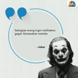 kutipan Joker (sumber: CNBCIndonesia.com)