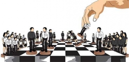 Jabatan terus bergerak seperti catur yang dimainkan dan melibatkan banyak orang didalamnya. Sumber gambar: Berau.prokal.co