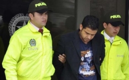 Nazaruddin ditangkap interpol di Certagana, Kolombia 11/8/2011. Gambar : TribunNews.com