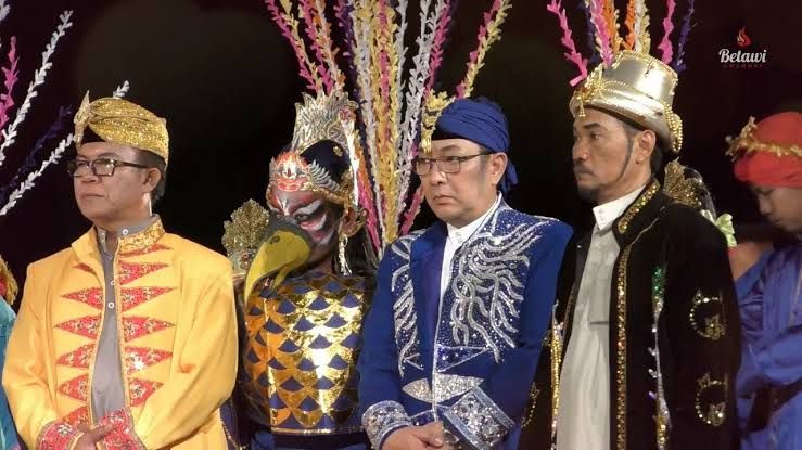 Ilustrasi, pemain Lenong lakon Utusan Raja Sulaiman. Foto | Betawi Channel
