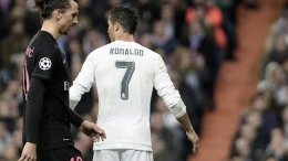Rivalitas Cristiano Ronaldo dan Zlatan Ibrahimovic jadi warna baru Serie A Italia| Sumber foto: www.foxsportsasia.com
