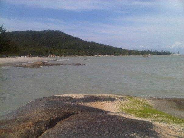 Pantai Rebo Sungailiat, kabupaten Bangka (ft Rus) 