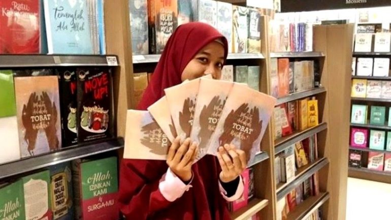 Indahnursf, Penulis novel Hijrah Terindah. (Dok. Istimewa)