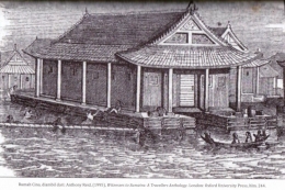 Rumah Cina, diambil dari: Anthony Reid, (1995), Witnesses to Sumatra: A Travellers Anthology. London: Oxford University Press, hlm. 244 | dok. istimewa