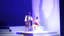 Reso dan Ratu Dara di mabuk Asmara Demi Kuasa . Dok.pri