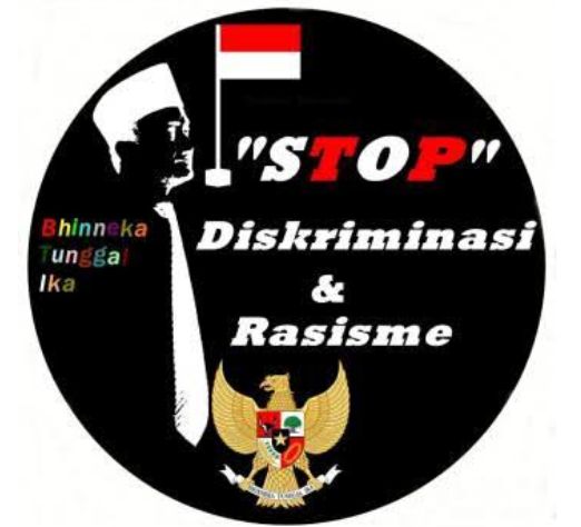 Stop diskriminasi dan rasisme! | kompasiana.com/maulana69
