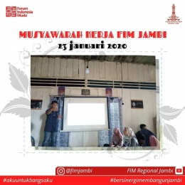 Musyawah FIM Jambi 2020 (dokpri)