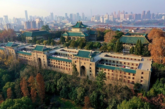 Wuhan University. Foto: Howchou