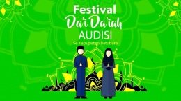 Brosur Festival Da'i Dai'ah Audisi se-Kabupaten Batubara. (Dok. Istimewa)
