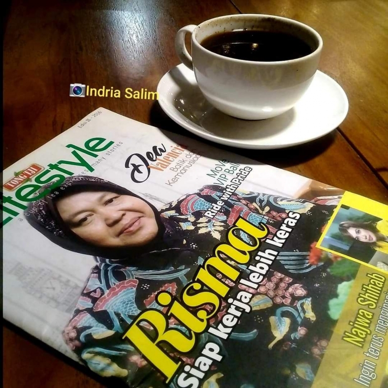 Majalah itu bikin kepo! | Foto: Indria Salim