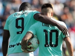 Lukaku dan Lautaro menjadi bromance di Inter Milan. | Sumber gambar: Ligaolahraga.com