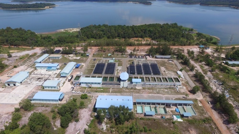 Instalasi Pengolahan Air Duriangkang, Batam, Kepulauan Riau. | Dokumentasi ATB