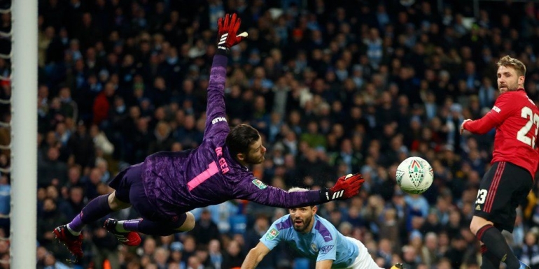 David De Gea Clean Sheet Di Etihad Stadium | bola.net