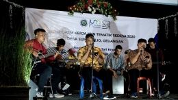 Penampilan Jamming musik oleh Karang Taruna|Dokumentasi pribadi