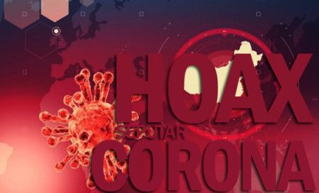 Hoaks virus Corona | Sumber gambar : babelpos.co