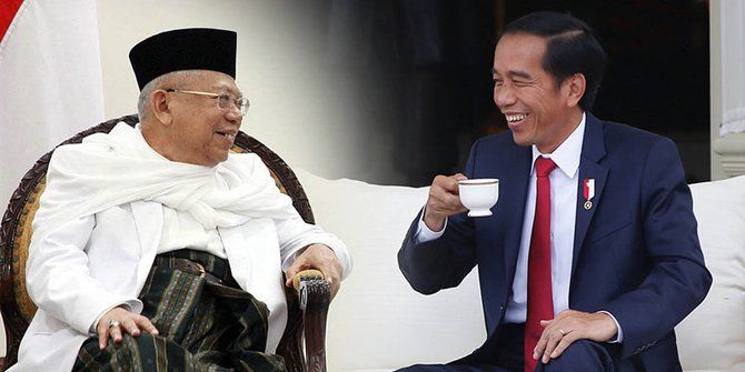 Presiden Joko Widodo dan Wakil Presiden Ma'ruf Amin | Sumber gambar : www.merdeka.com