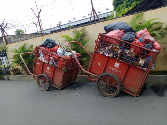 Ilustrasi: Pengelolaan sampah di Indonesia tetap harus berpola circular economy berbasis masyarakat. Sumber: Dokpri.