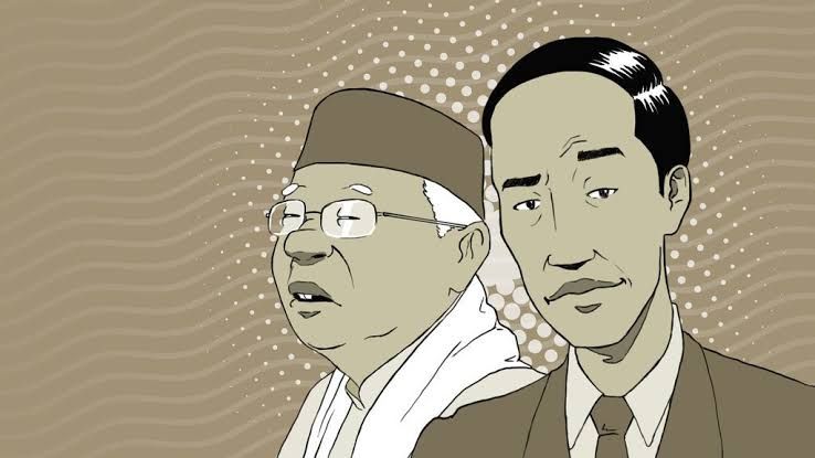 Presiden Jokowi dan Wapres Ma'ruf Amin