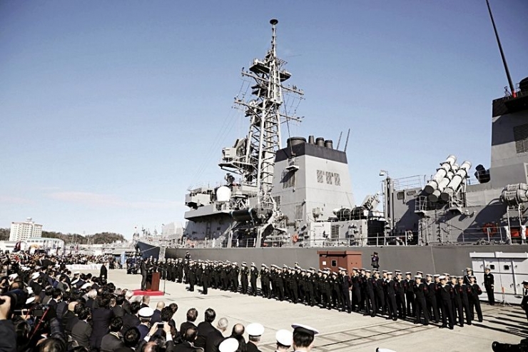 Kapal penghancur 'Takanami' dan Pasukan Bela Diri Maritim Jepang dikirim ke Timur Tengah untuk melindungi pasokan minyak ke negara mereka (doc.Kuwait Times/ed.Wahyuni)