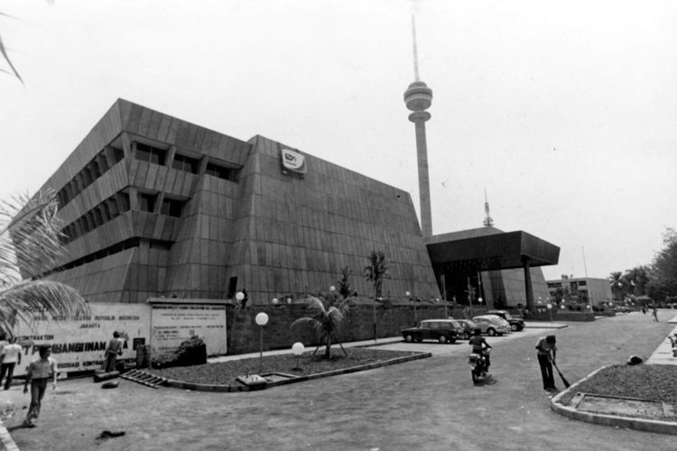 foto tua gedung TVRI Nasional Jakarta | dok. Kompas