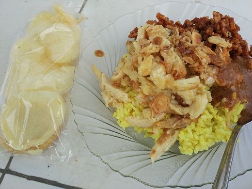 Dokumen pribadi: Nasi uduk 3.000 rupiah.