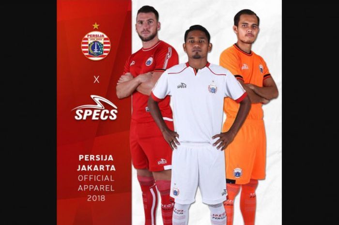 Specs pernah bekerjasama dengan Persija. Sumber gambar: Bolasport.com