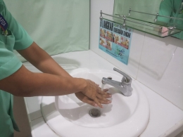 Deskripsi : Menjaga Kebersihan Tangan, Tidak Hanya karena Corona Virus I Sumber Foto : dokpri