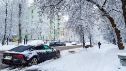 Musim dingin di Moskow. Foto pribadi (2020)