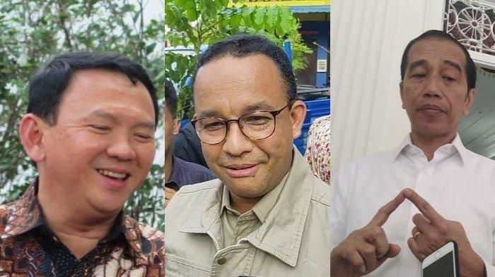 Ahok, Anies dan Jokowi tidak tidur nyenyak saat banjir Jakarta(tribunnews.com)