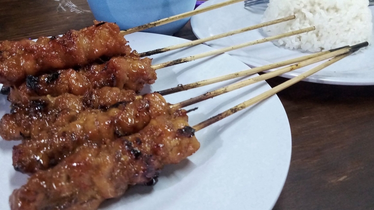 Sate Kanak dan Sate Merah | dokpri