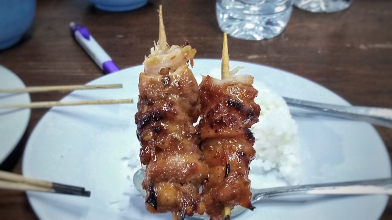 Sate Kanak dan Sate Merah. | dokpri