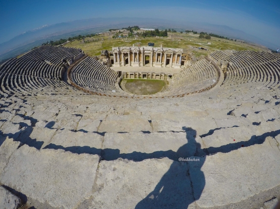 Amphitheater di Hierapolis, Pamukkale 