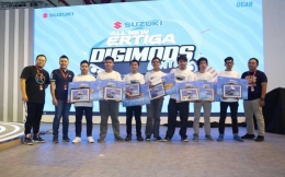 indonesianmotorshow.com | Para pemenang kontes Digital Modifikasi All New Ertiga 2018 di IIMS 2019 