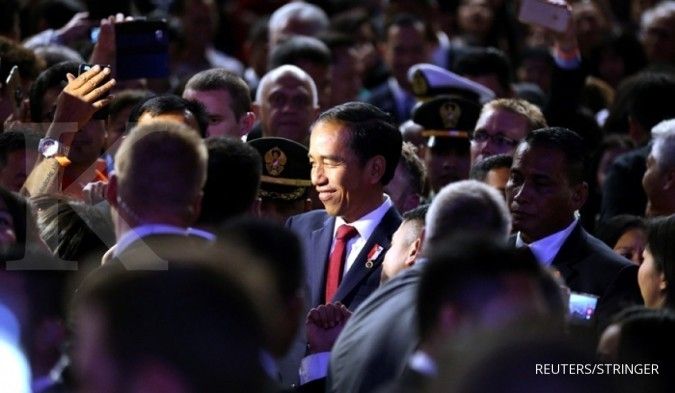 Presiden Jokowi di Australia. Foto: KONTAN.ci.id/Reuters