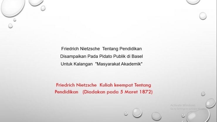 Kuliah 4 Nietzsche Tanggal 5 Maret 1872