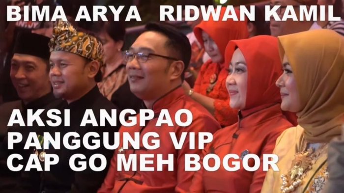 Cap Go Meh Bogor 2020, dari panggung utama. Foto: isson khairul