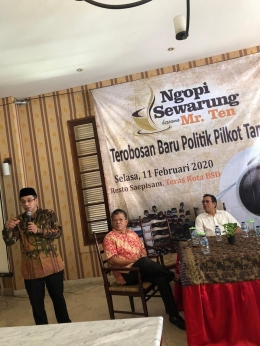 Rizal Bawazier Bakal Calon Wali Kota untuk Pilwalkot Tangsel 2020 - Sumber Foto: Istimewa