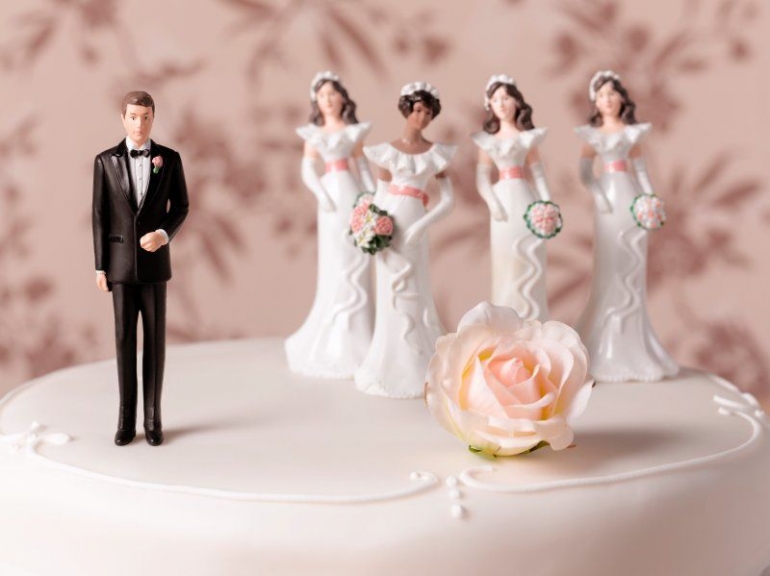 ilustrasi poligami (Getty Images melalui time.com)