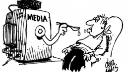 Dulu, media menjadi sumber utama informasi masyarakat (dok.talal-is-at)