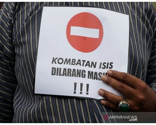 Foto Ilustrasi Penolakan ISIS/AntaraNews.com
