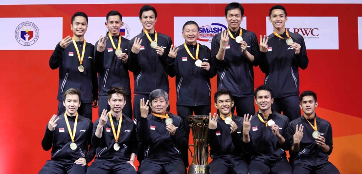 Tim putra Indonesia menjadi juara di ajang Badminton Asia Team Championship 2020 usai mengalahkan Malaysia 3-1 di final tadi malam. Kini, target berikutnya adalah memenangi Piala Thomas pada Mei nanti/Foto: badmintonindonesia.org