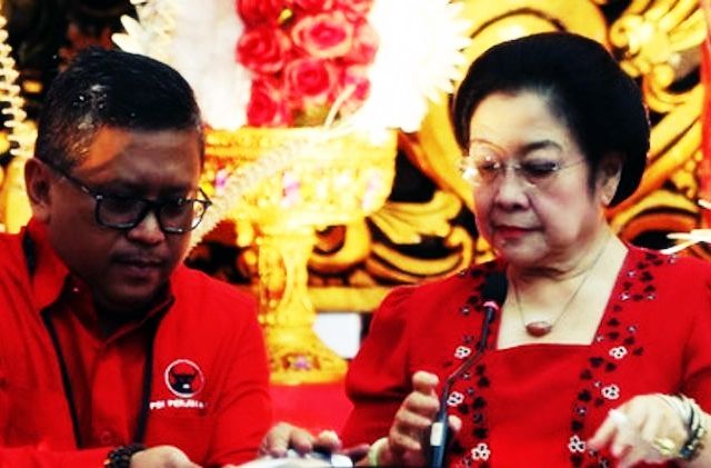 Hasto Kristyanto dan Megawati Soekarnoputri digugat oleh kader-kader PDIP (doc.Politic Today/ed.Wahyuni)